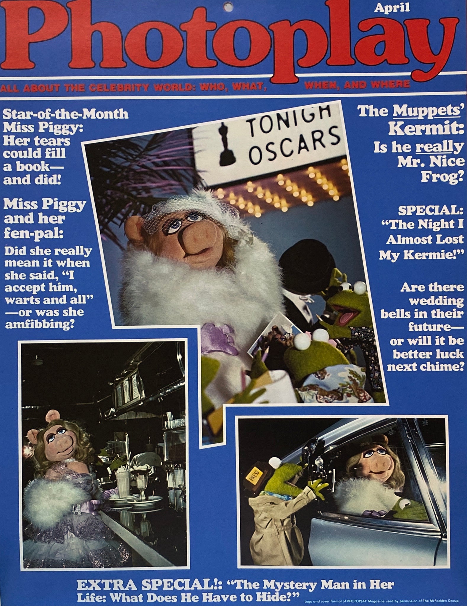 The Miss Piggy Cover Girl Fantasy Calendar