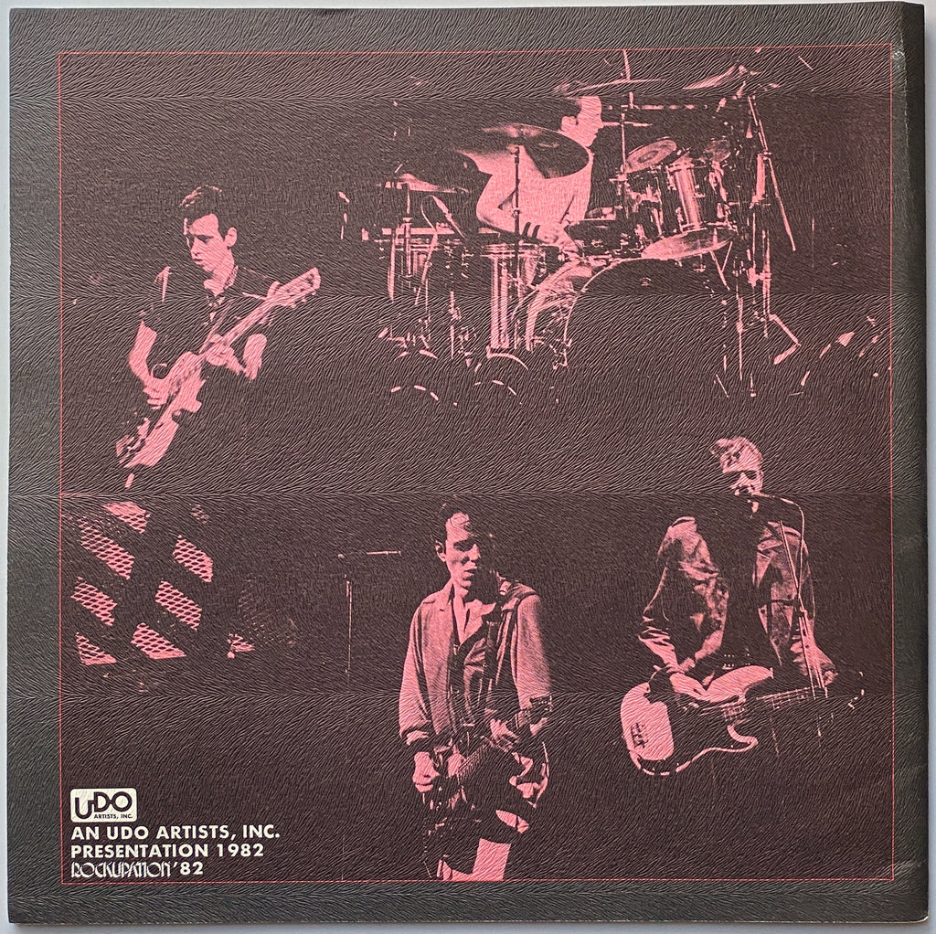 The Clash Rockupation '82 Programme