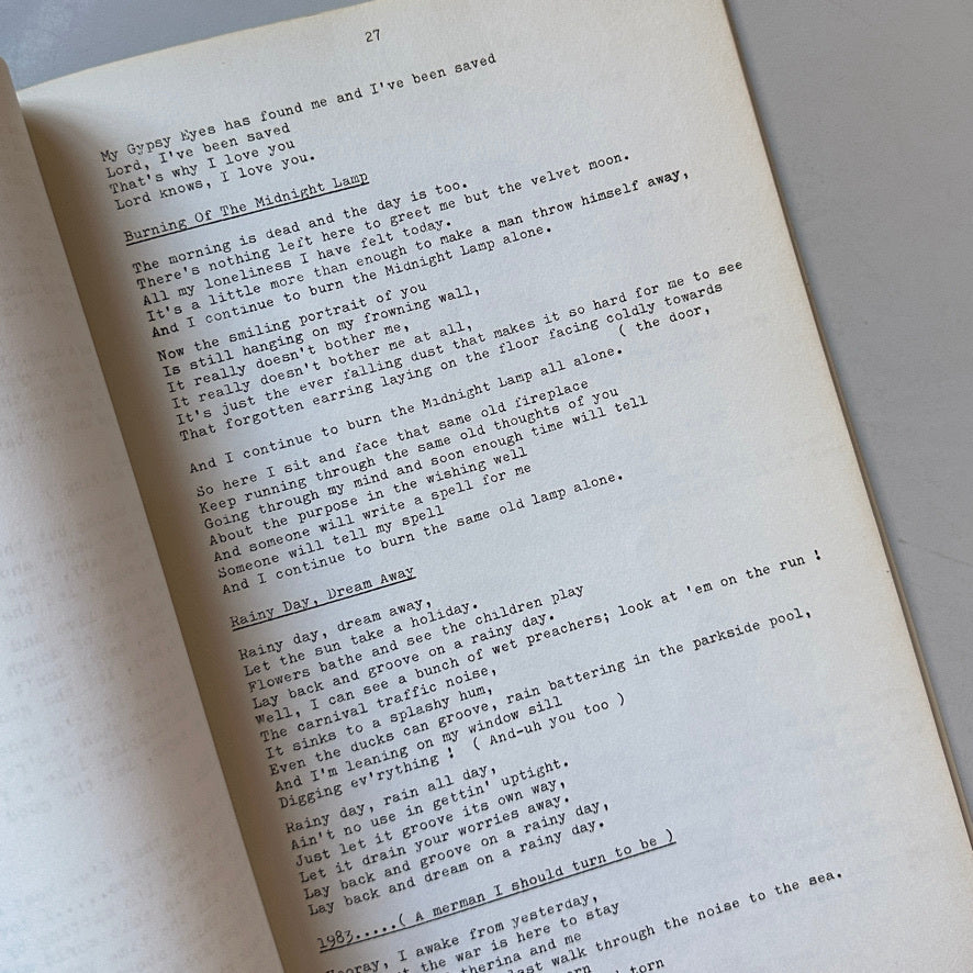 Jimi Hendrix Songbook 1970