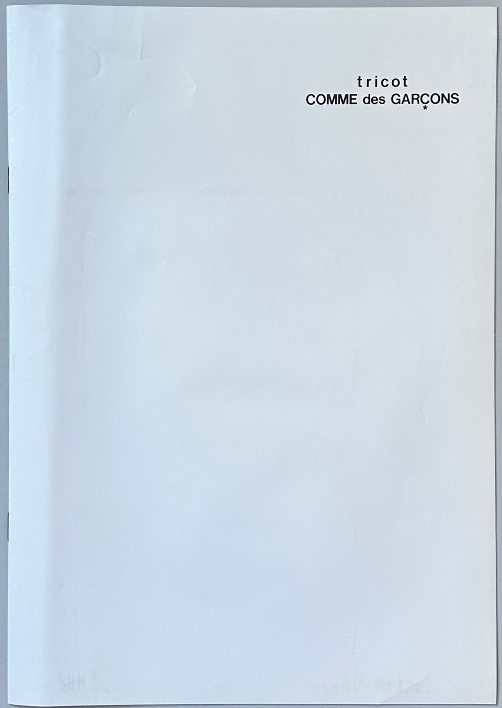 COMME des GARÇONS Tricot No. 18 Mario Testino