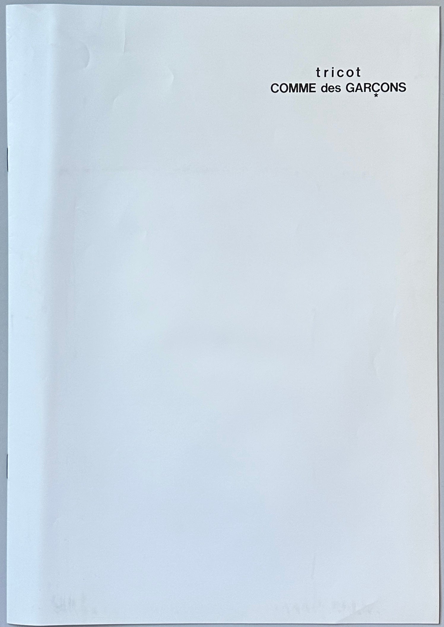 COMME des GARÇONS Tricot No. 18 Mario Testino