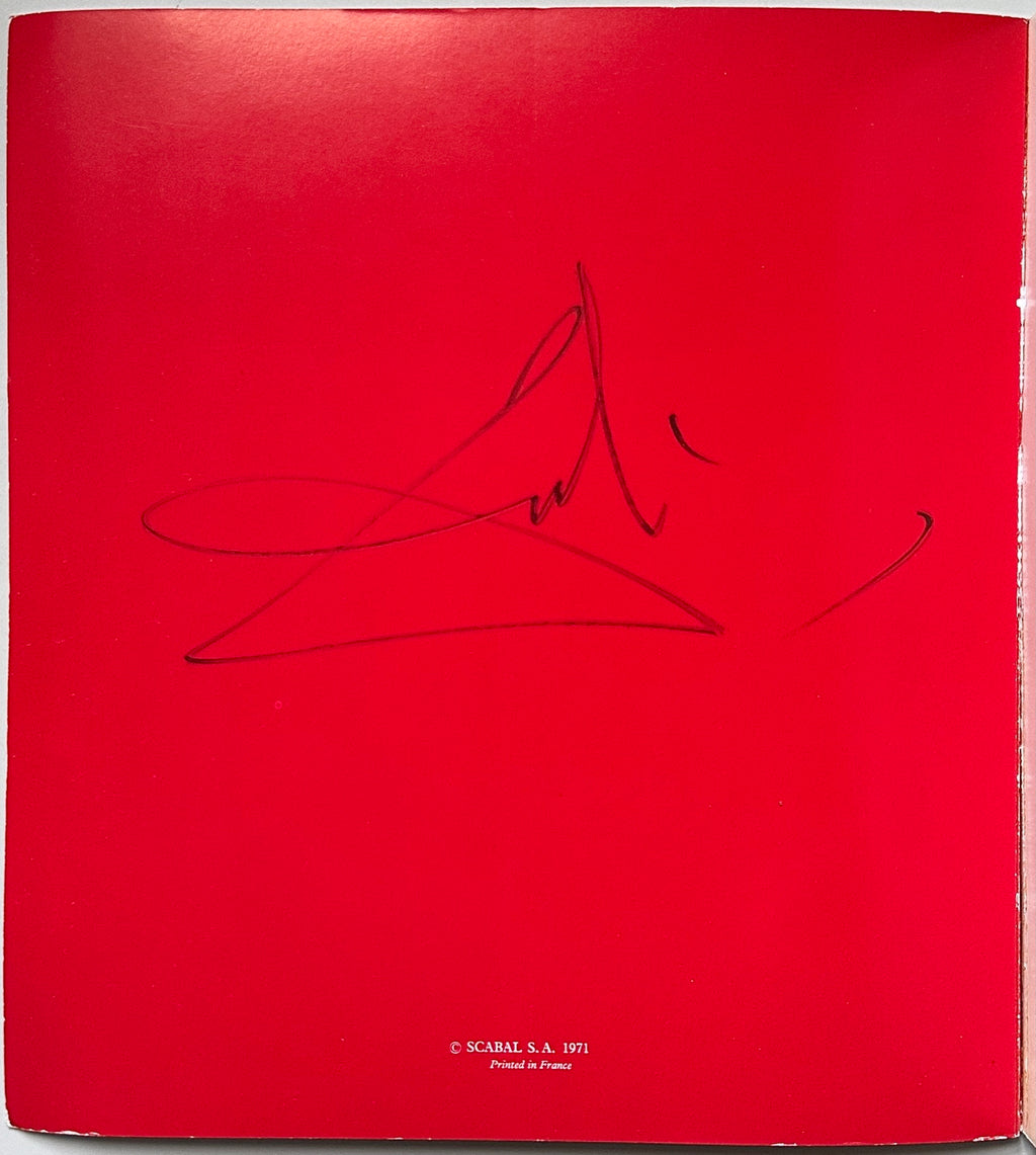 [SIGNED] SALVADOR DALI SCARAB NO.1