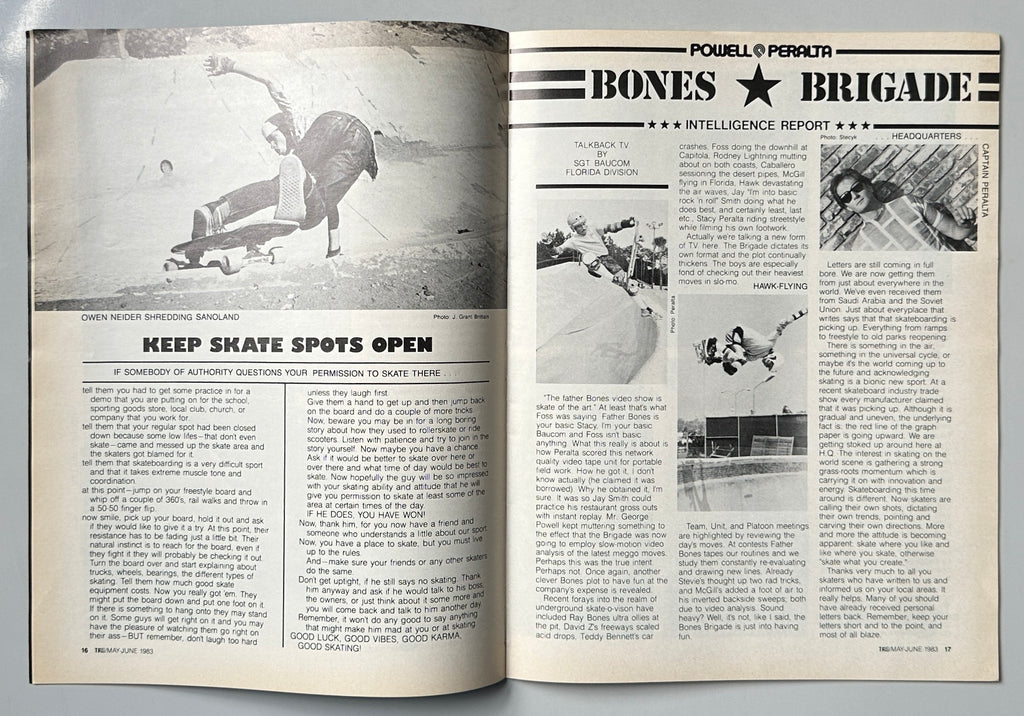 Transworld Skateboarding Vol.1 No.1