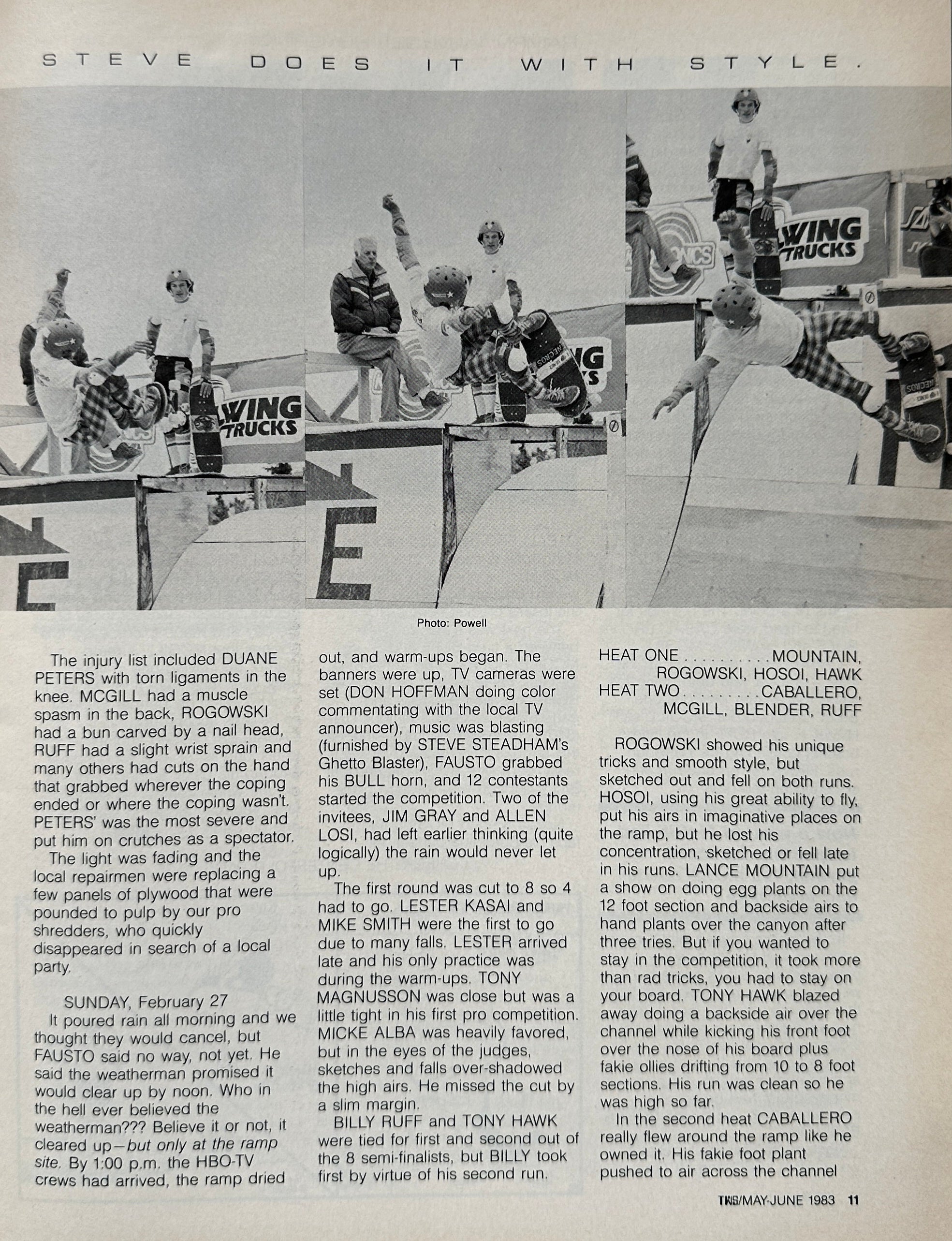 Transworld Skateboarding Vol.1 No.1