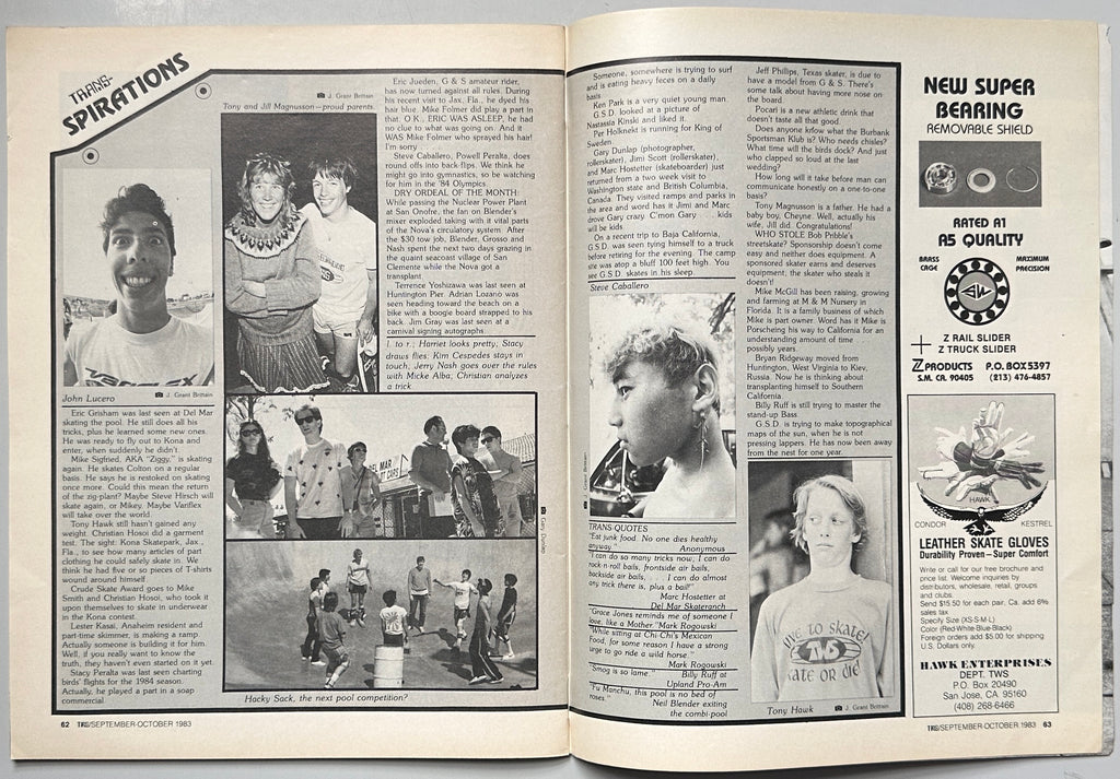 Transworld Skateboarding Vol.1 No.3