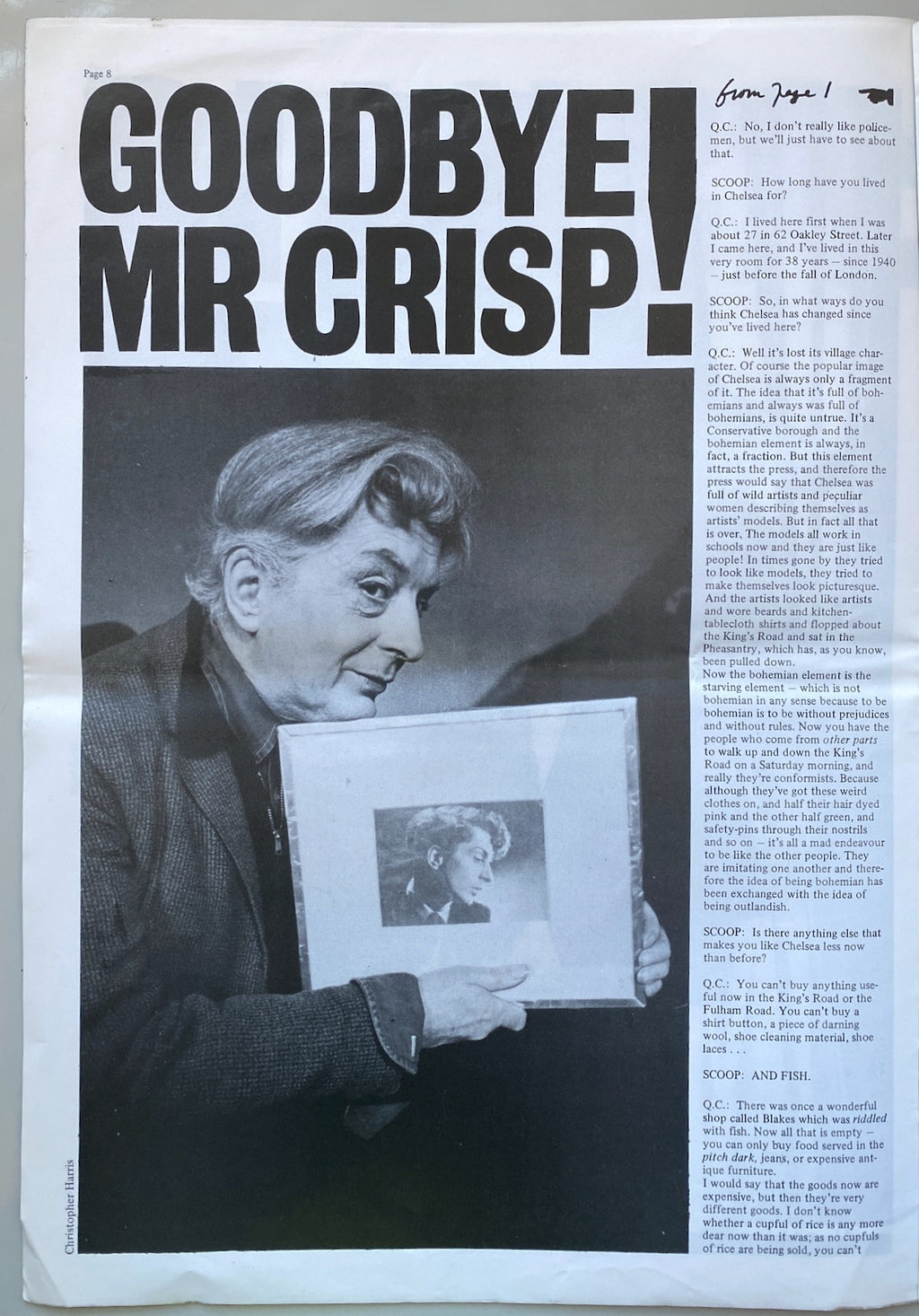 The Chelsea Scoop (the other issue)
