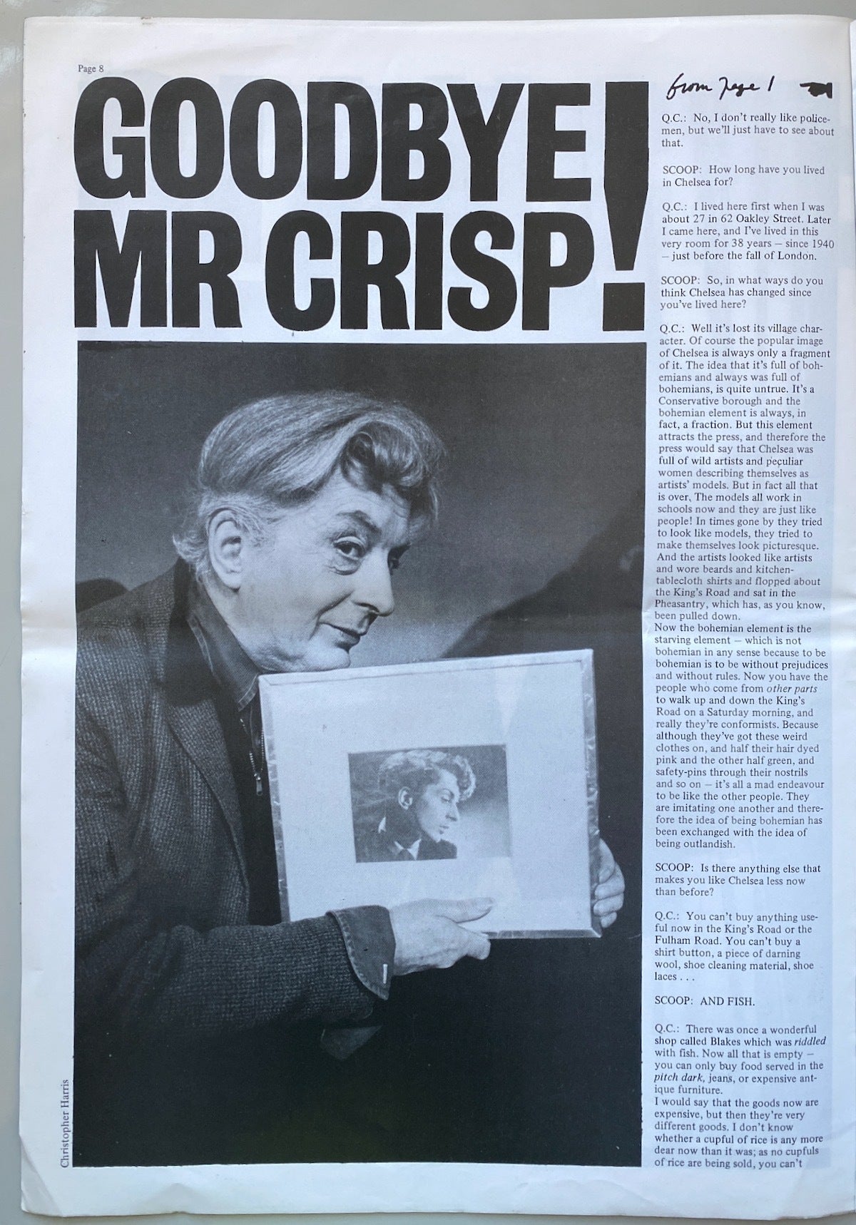 The Chelsea Scoop (the other issue)