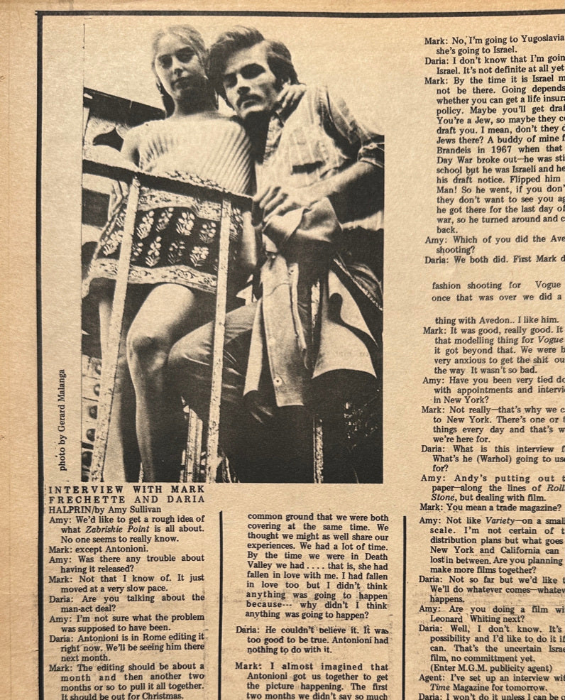 Interview ISSUES 1-3 1969