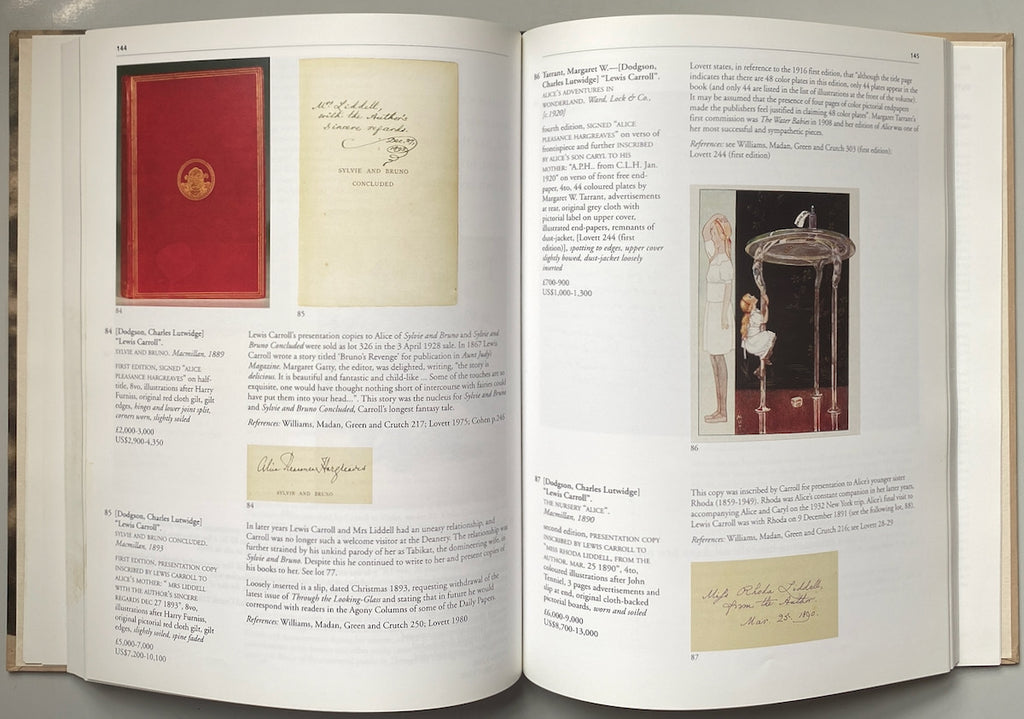 Lewis Carroll's Alice Sotheby's 2001