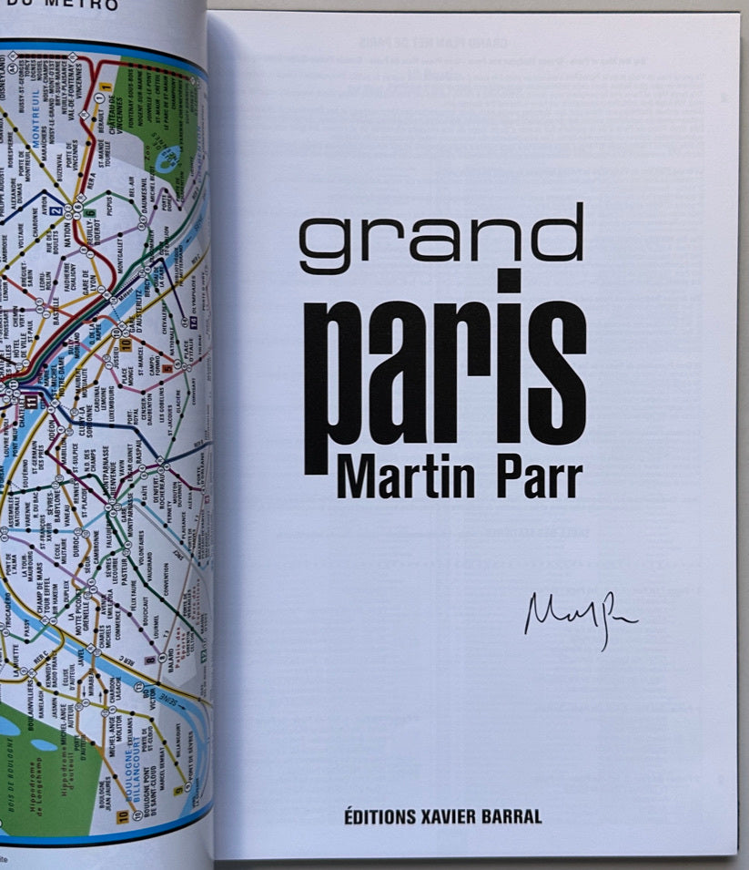 [SIGNED] MARTIN PARR PARIS FOTO