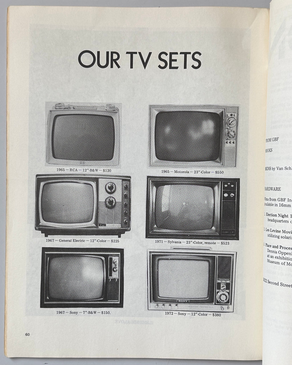 Radical Software The TV Environment