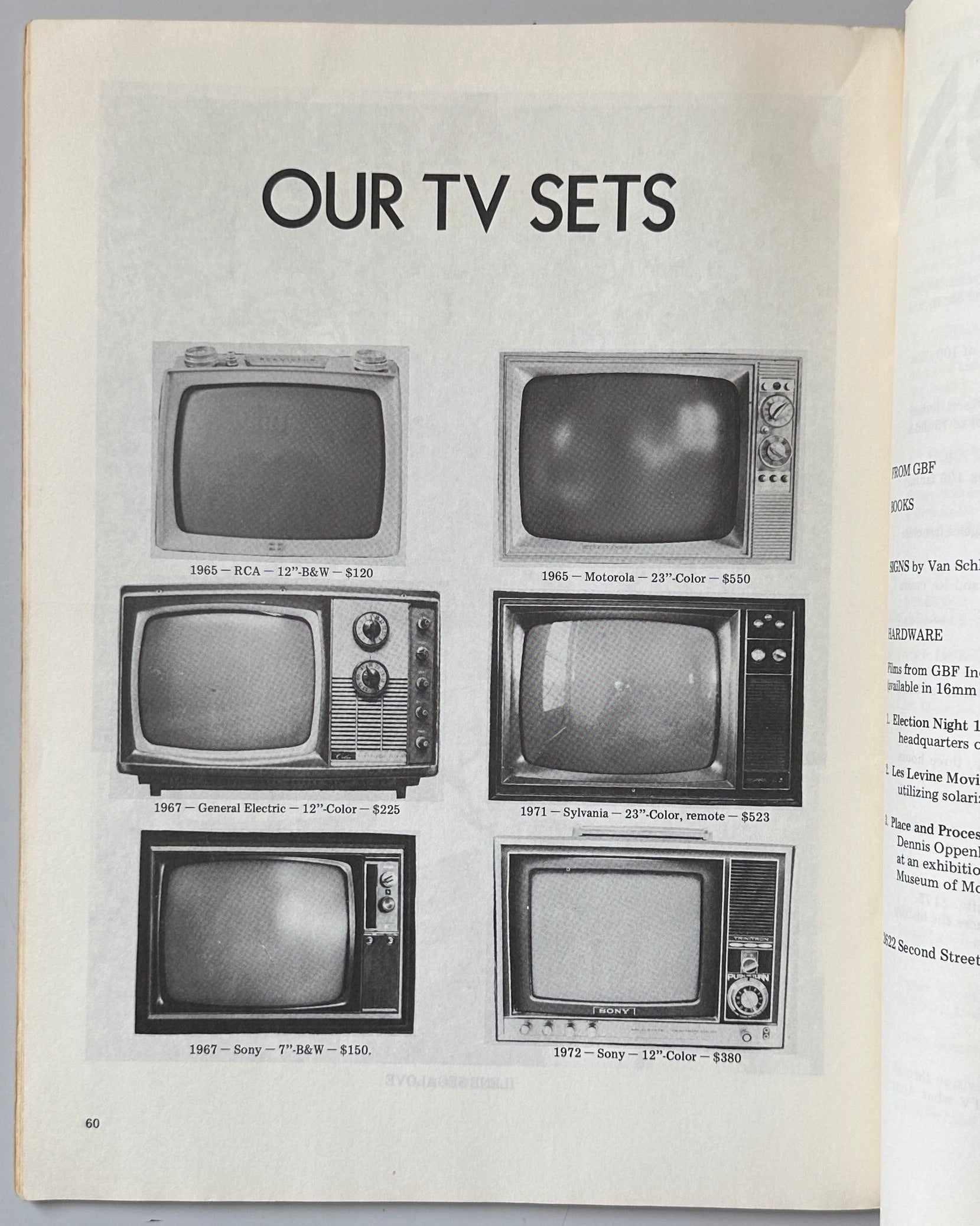 Radical Software The TV Environment