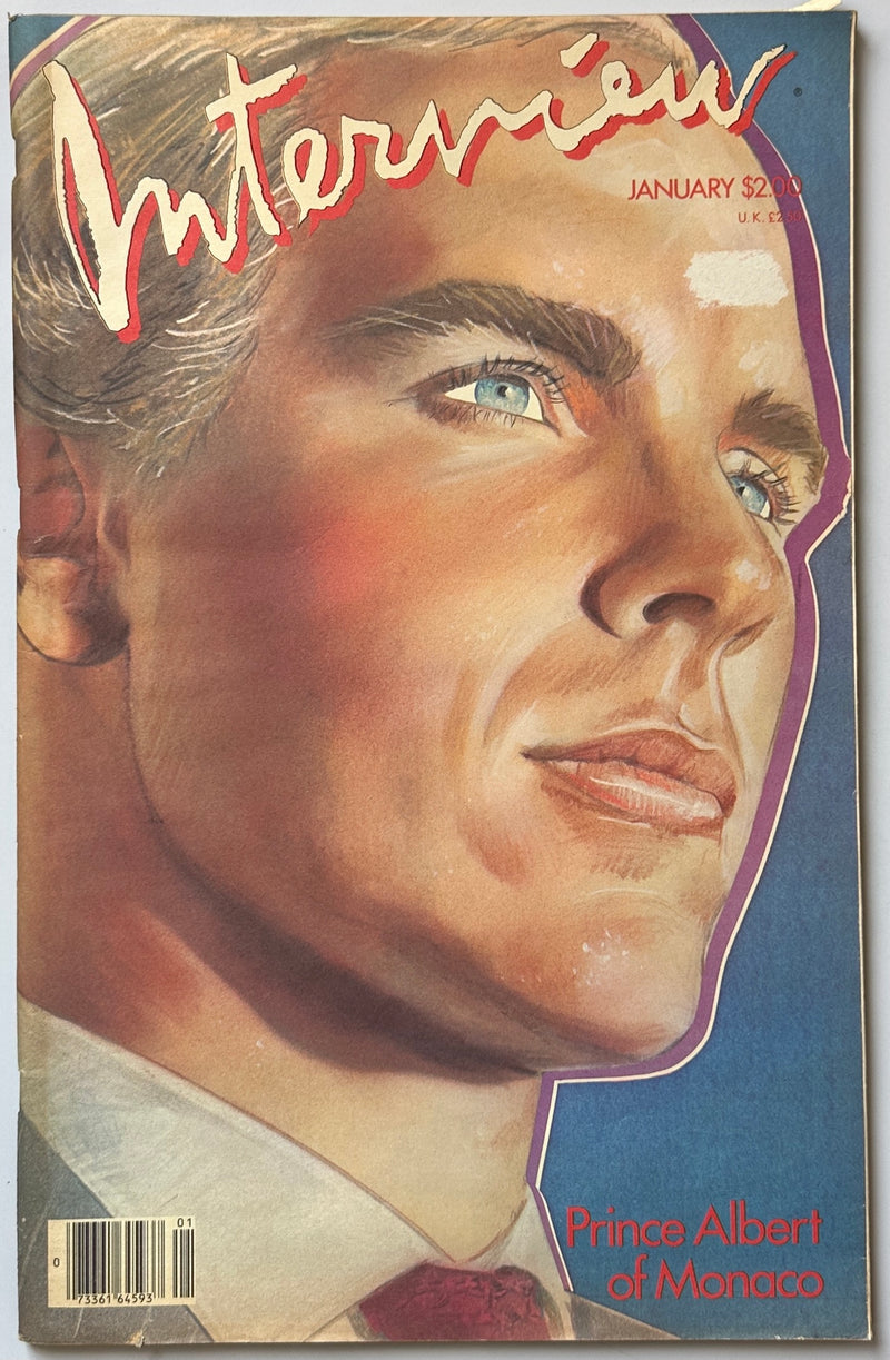 Interview Prince Albert of Monaco 1986