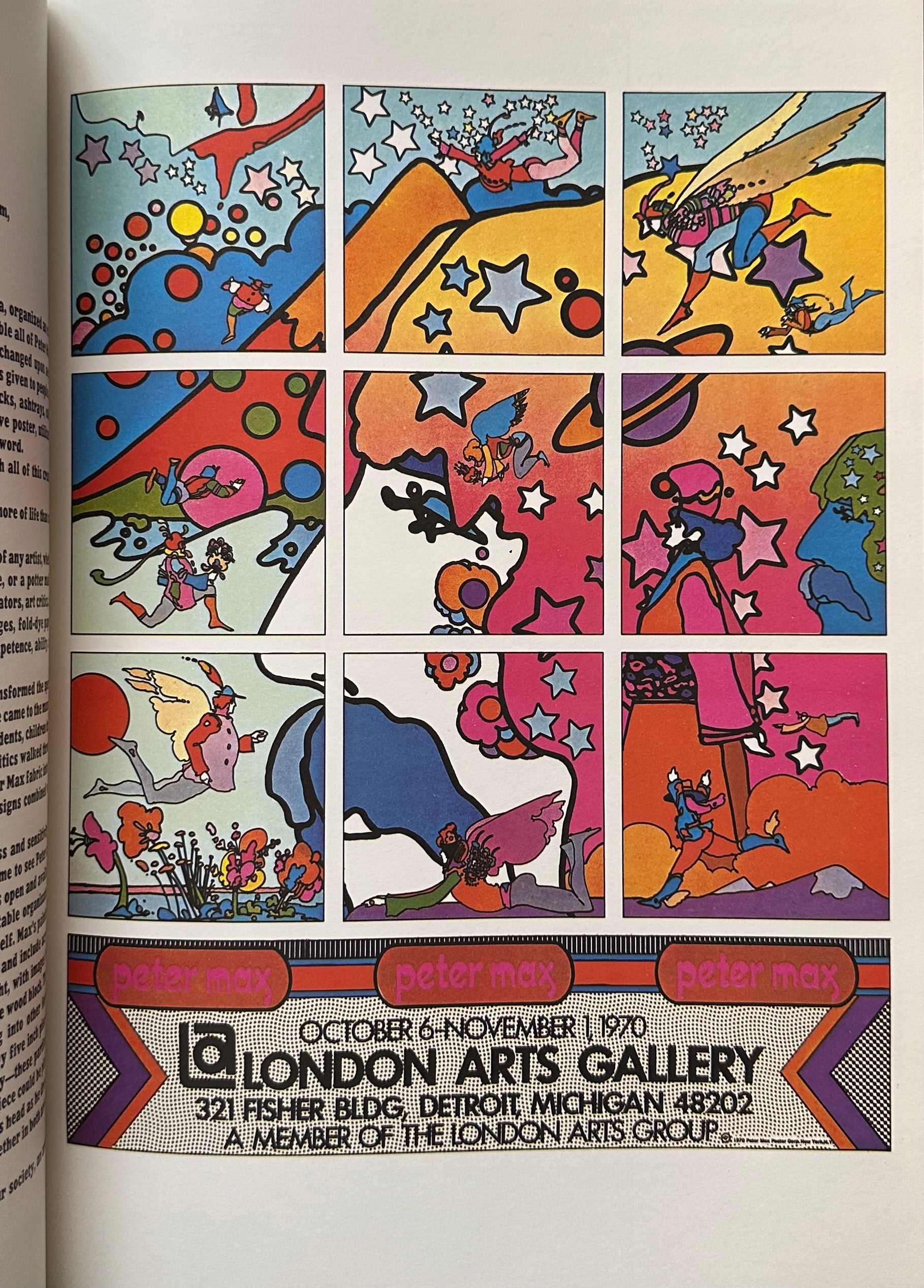 Peter Max SuperPoster Book