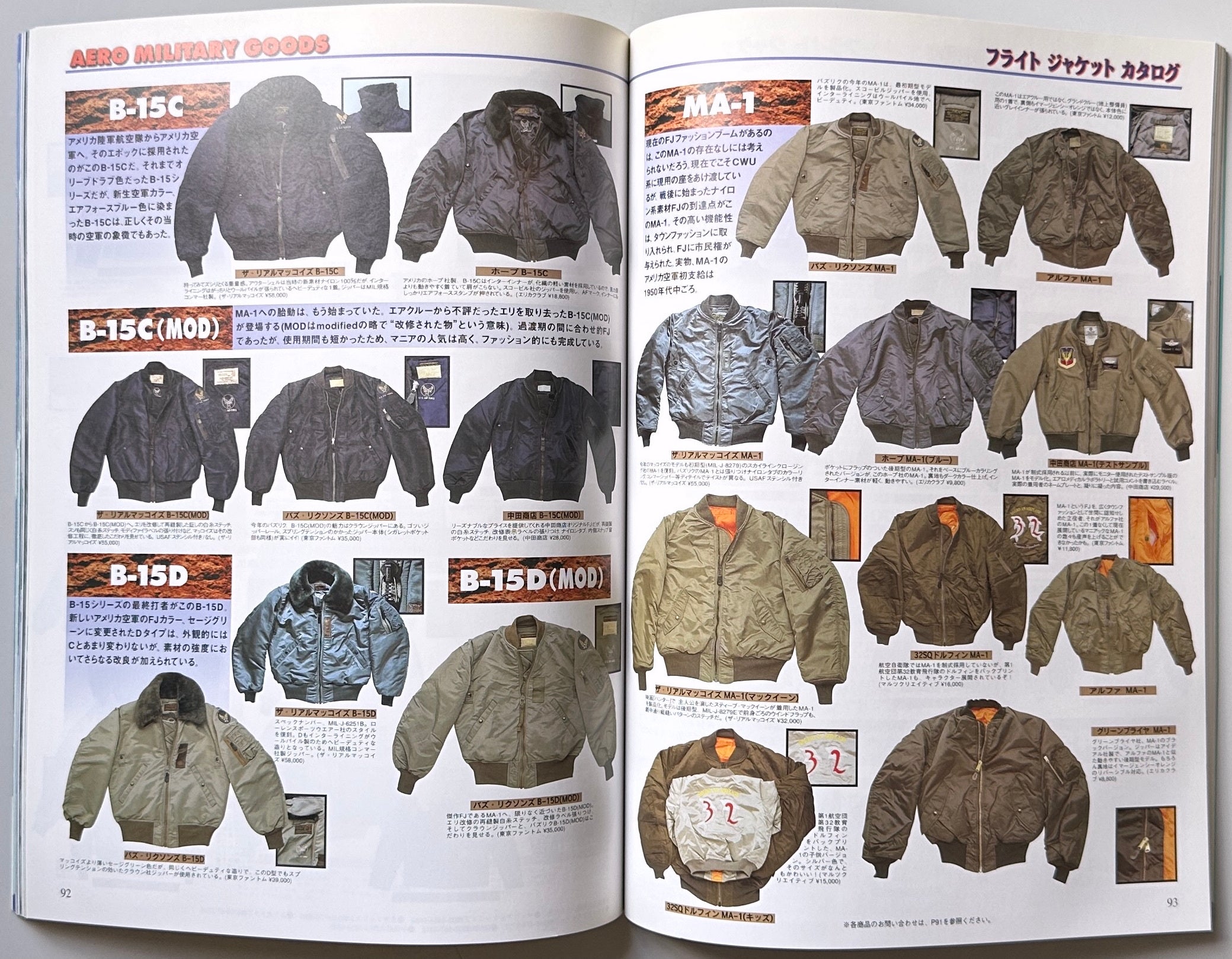 AeroMilitary Goods Catalog