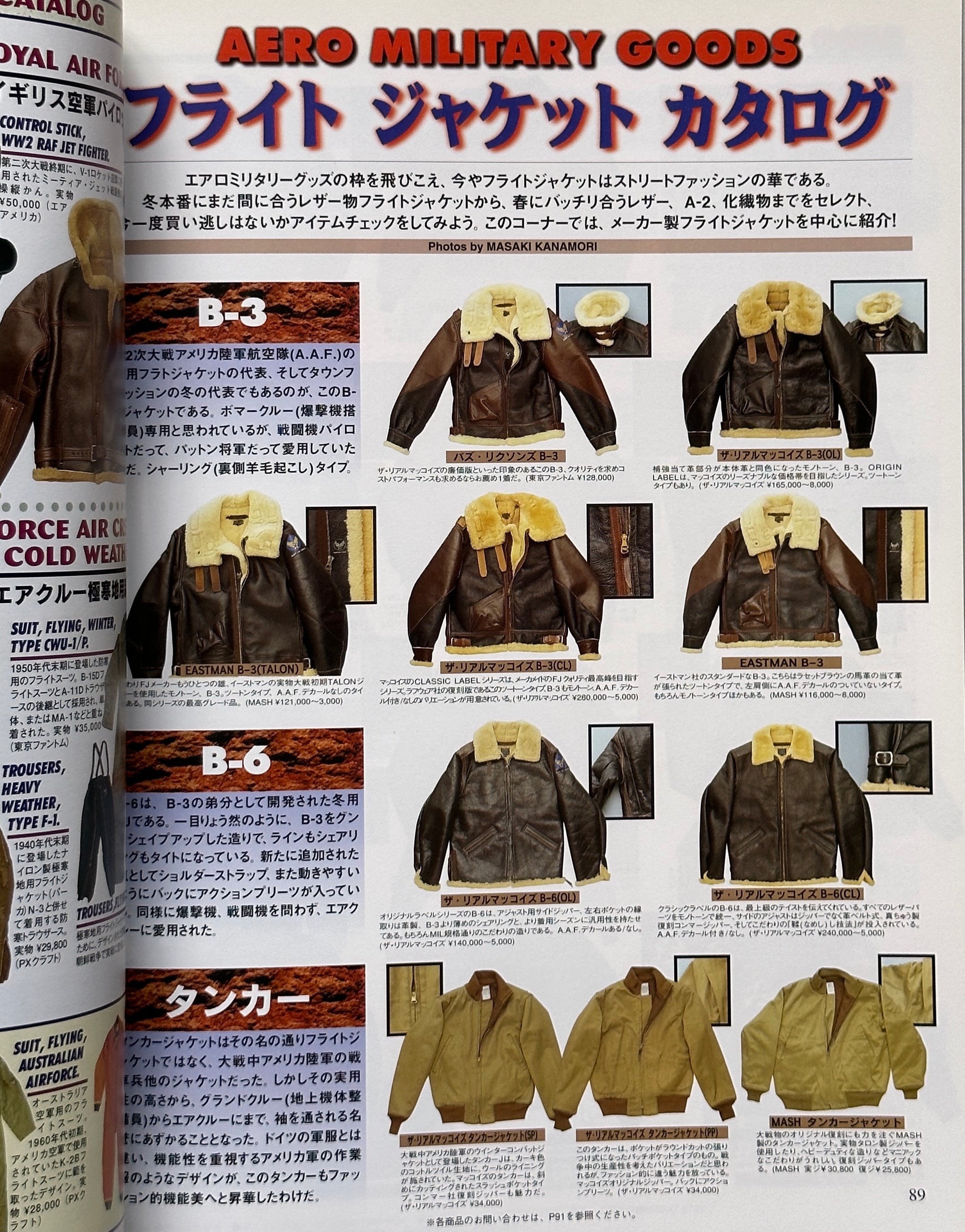 AeroMilitary Goods Catalog