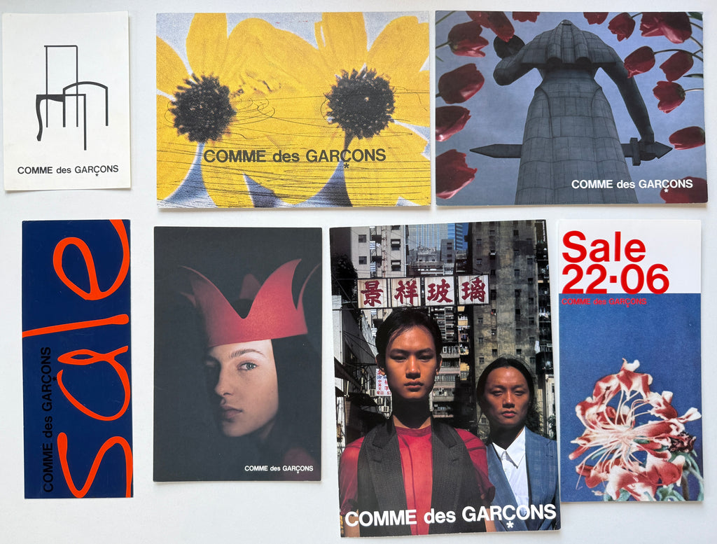 Comme des Garcons 80s 90s card collection