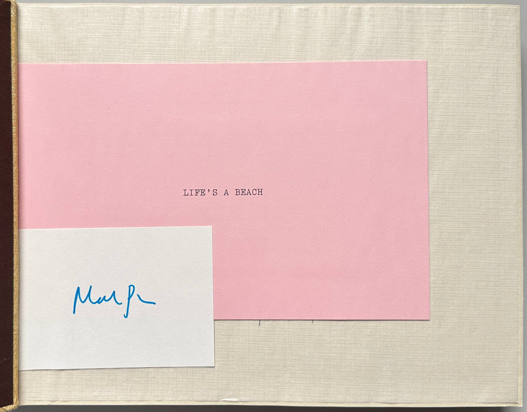 [SIGNED] MARTIN PARR LIFE'S A BEACH