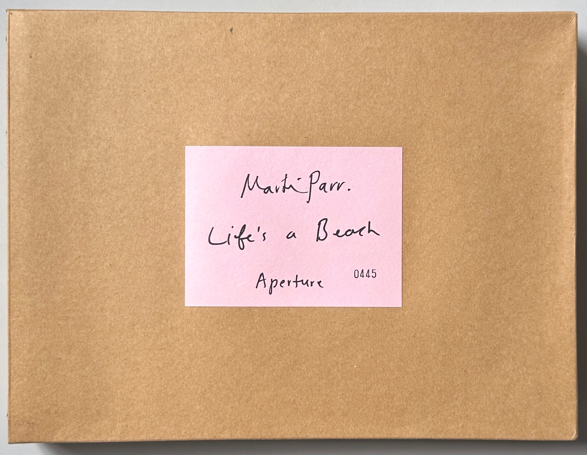[SIGNED] MARTIN PARR LIFE'S A BEACH