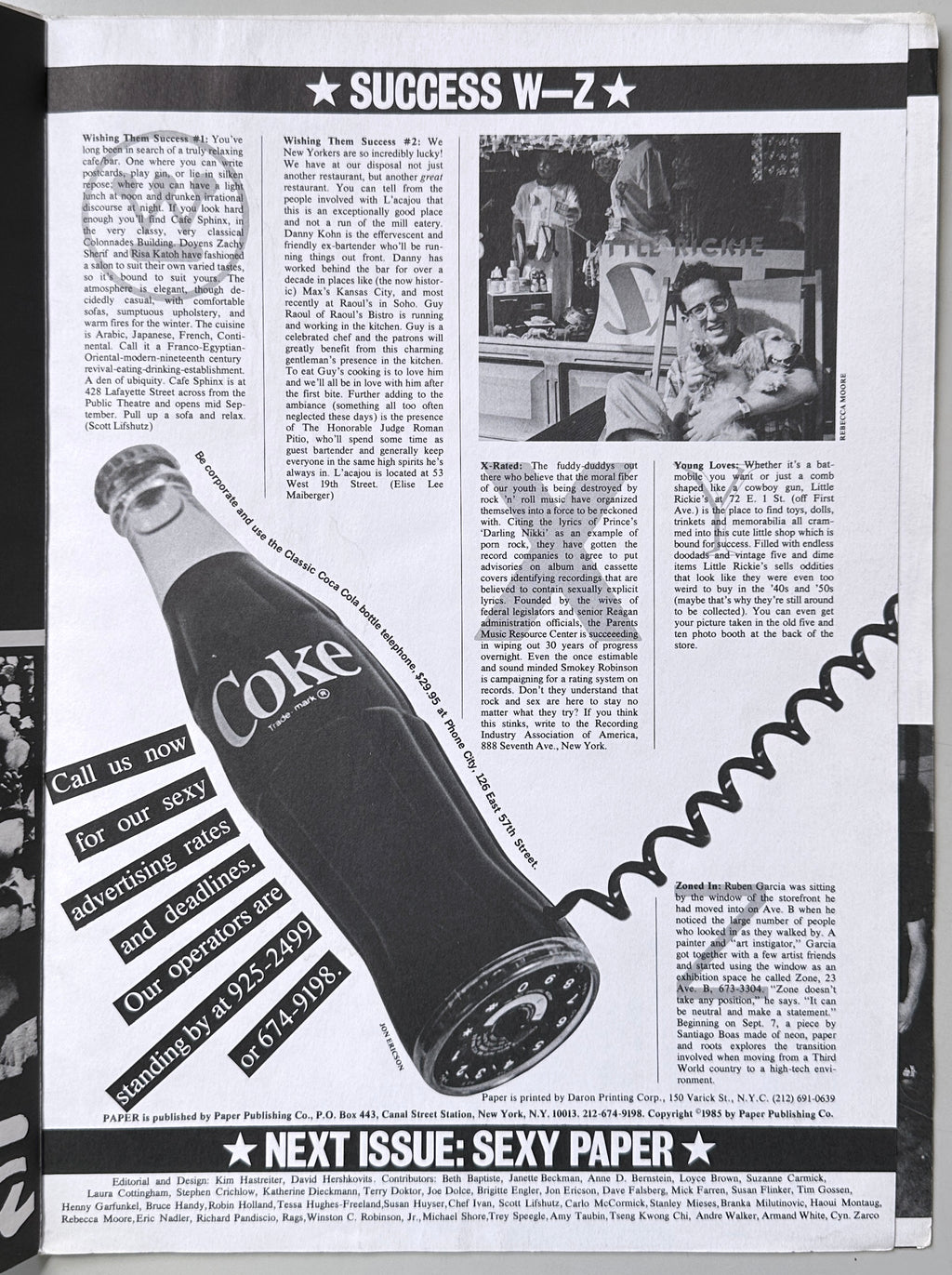 Paper September 1985