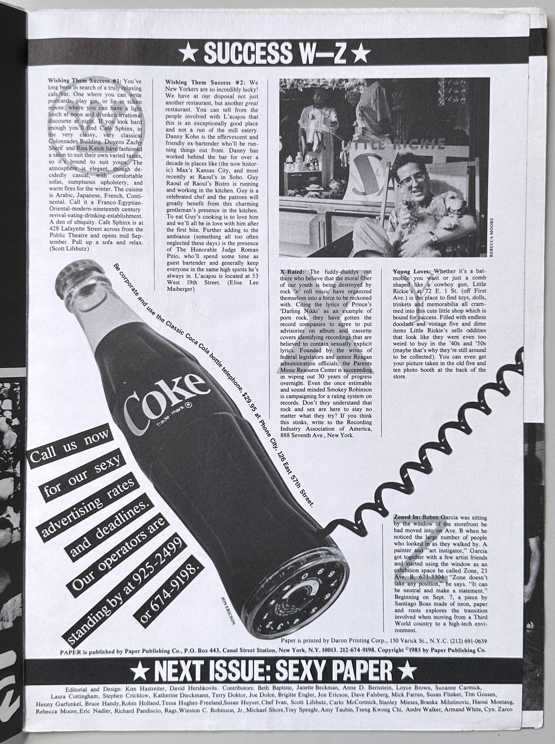 Paper September 1985