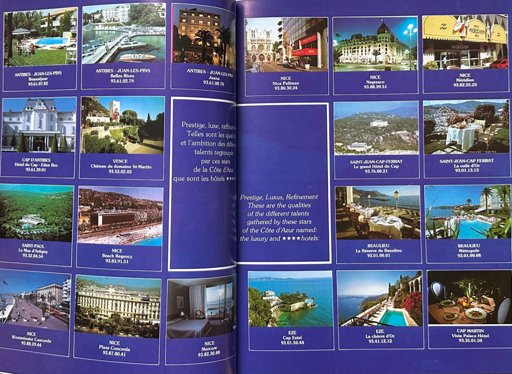 Riviera Cote D'Azur 1988