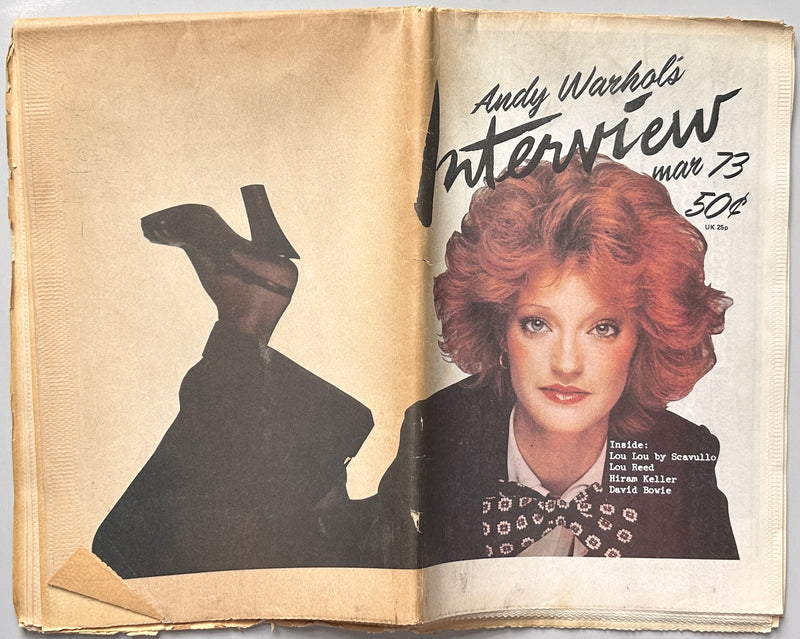 Interview Magazine March 1973 Lou Lou de la Falaise