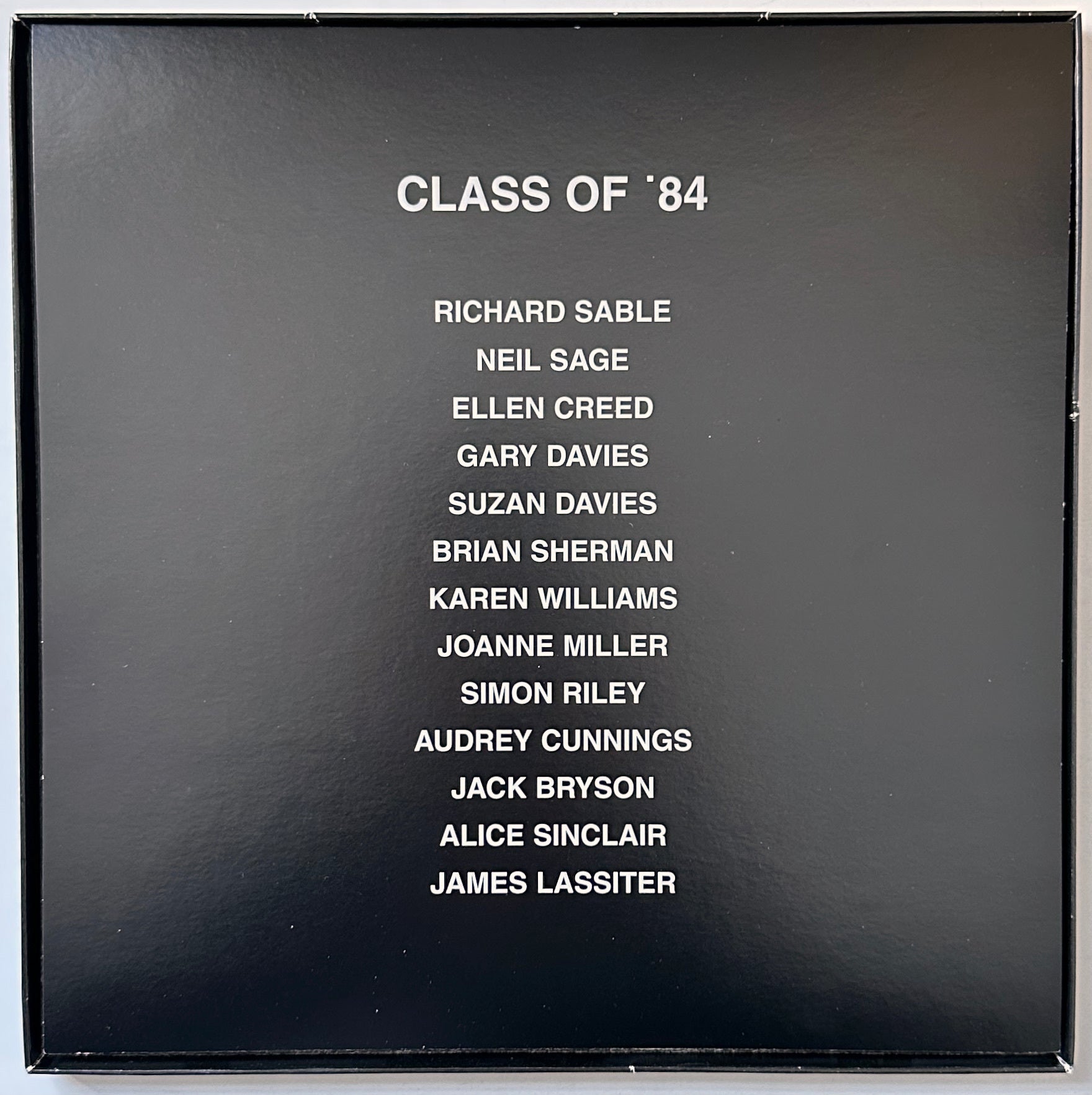Raf Simons Class of '84