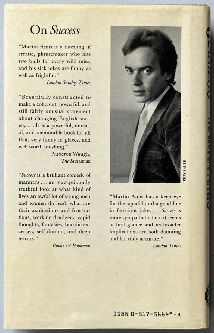 [SIGNED] MARTIN AMIS SUCCESS