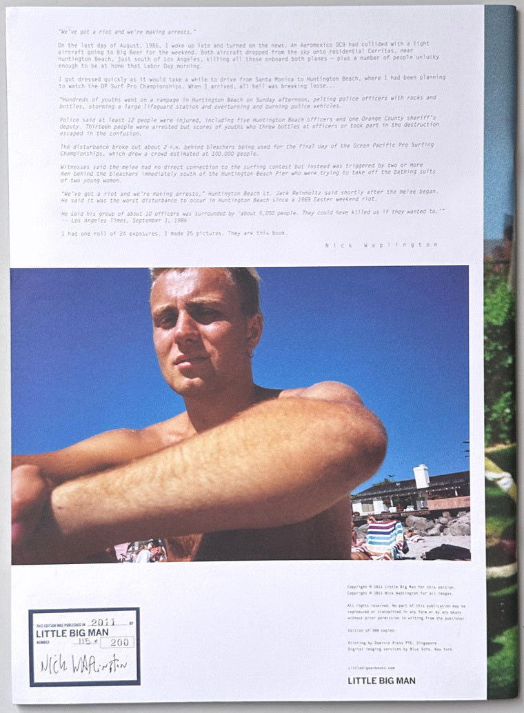 [SIGNED] NICK WAPLINGTON SURF RIOT