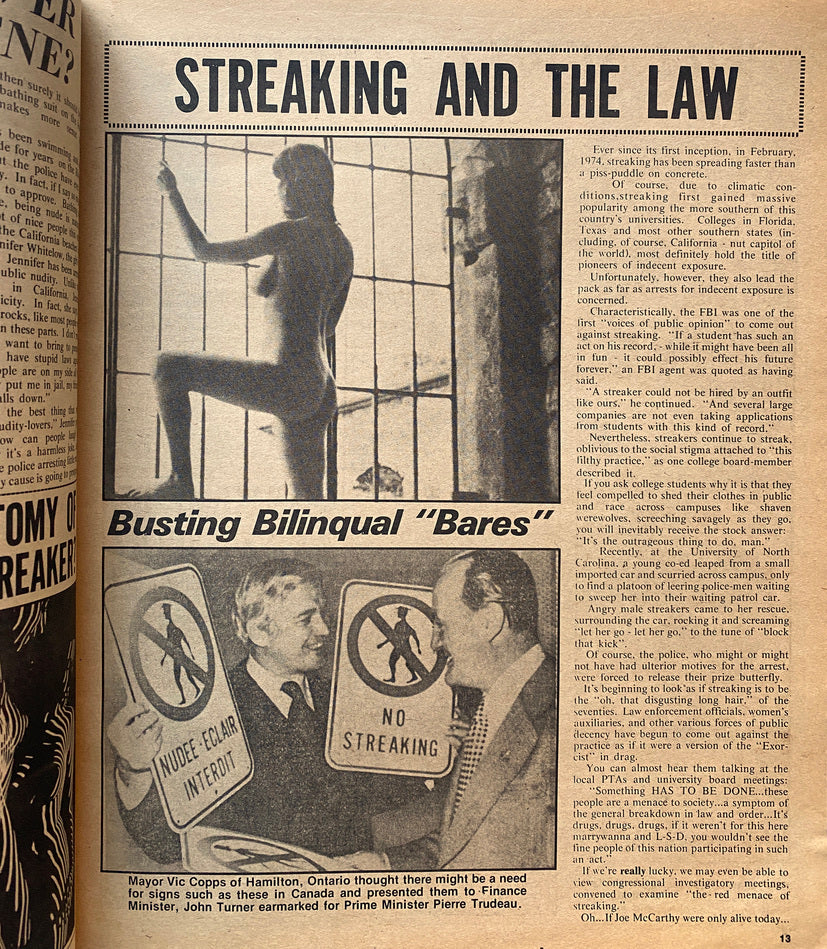 The Streaking Times Vol 1 No 1