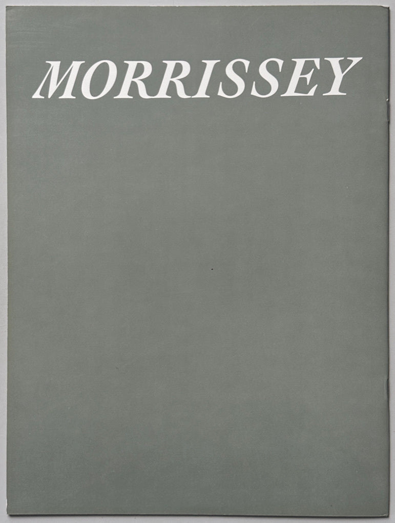 Morrissey Kill Uncle Tour Programme 1991