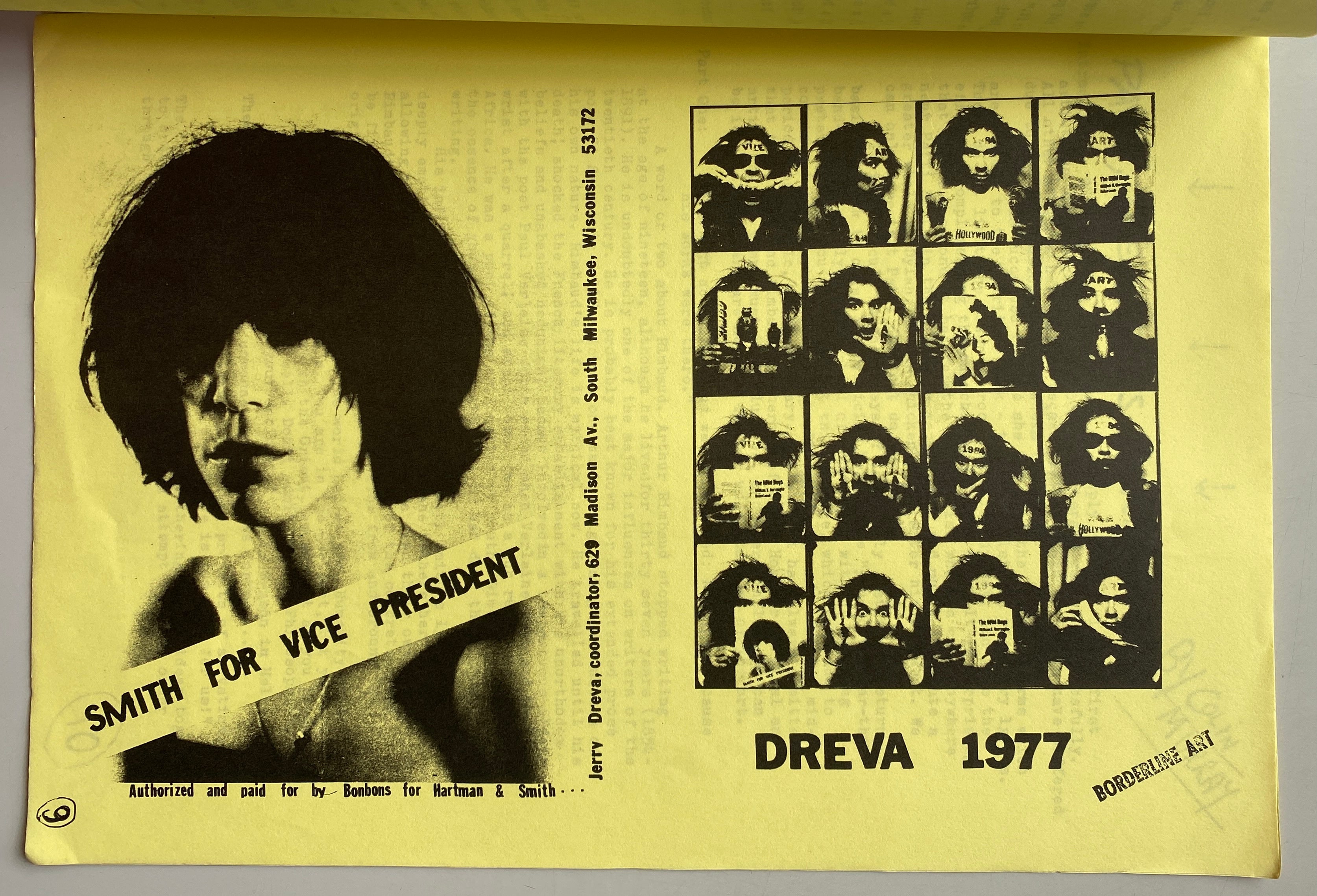 Patti Smith White Stuff no.5