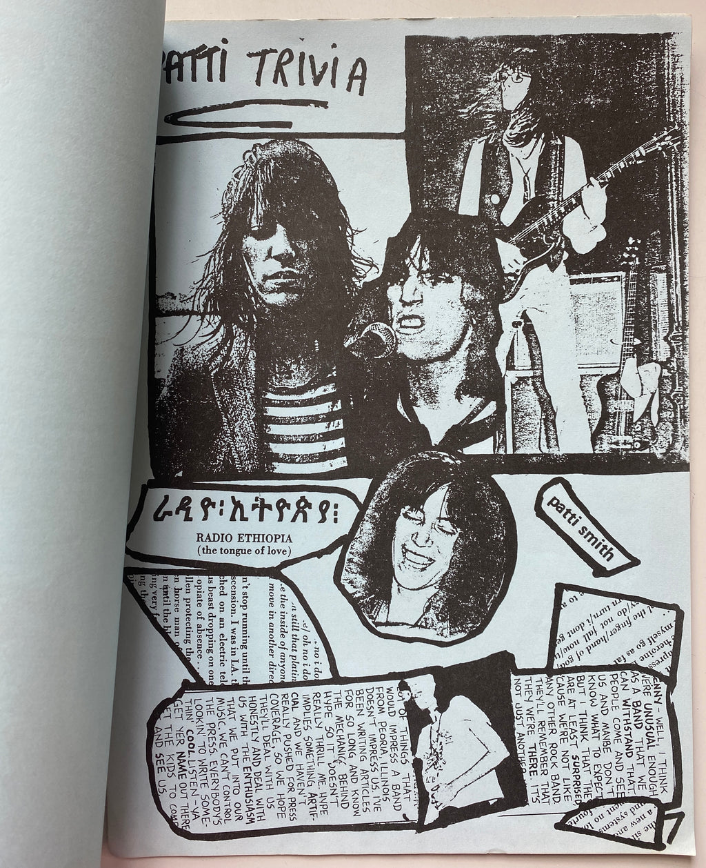 Patti Smith White Stuff no.1