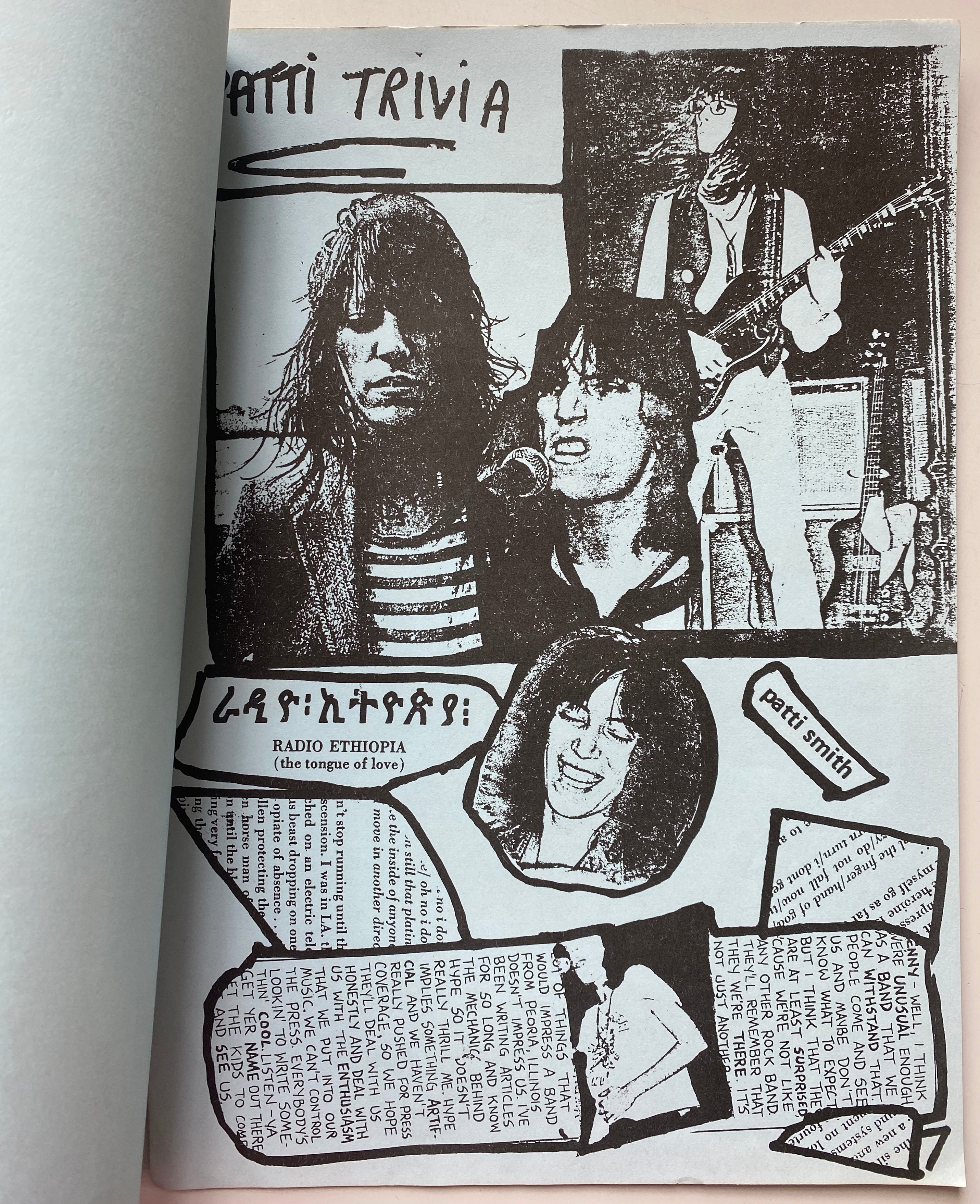 Patti Smith White Stuff no.1