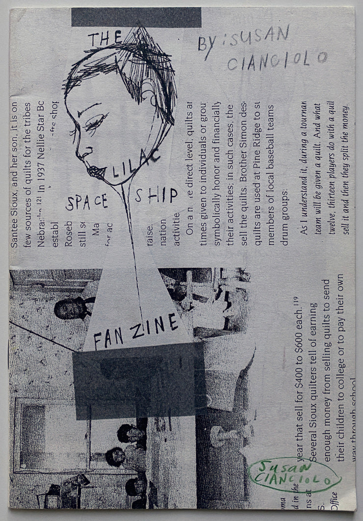 [SIGNED] SUSAN CIANCIOLO LILAC SPACESHIP