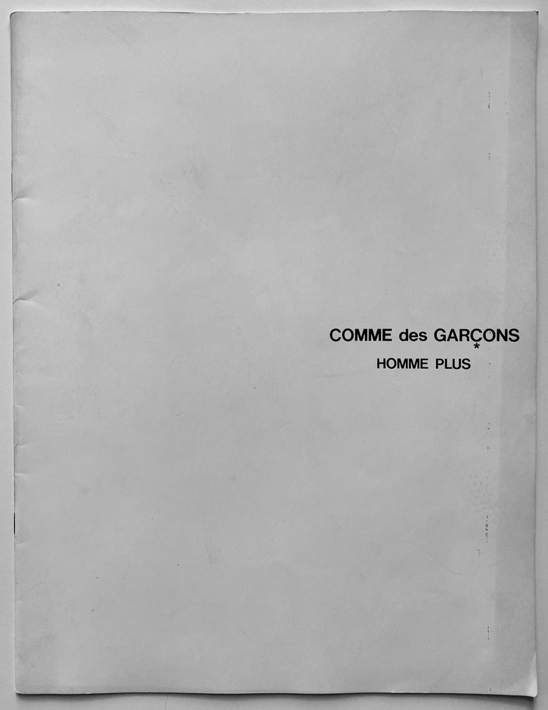 1987COMME des GARÇONS カタログ写真集 4冊 COMME des GARÇONS Homme 1987 No.4 Bruce Weber – IDEA