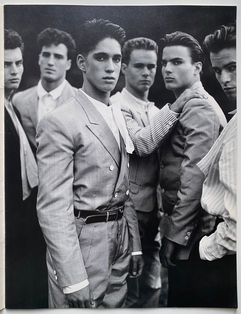 COMME des GARÇONS Homme 1987 No.4 Bruce Weber