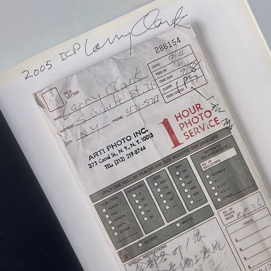[SIGNED] LARRY CLARK LC WITH PRINT