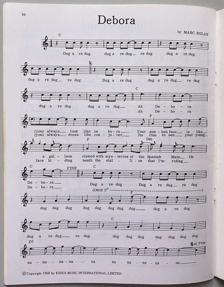 T Rex Songbook