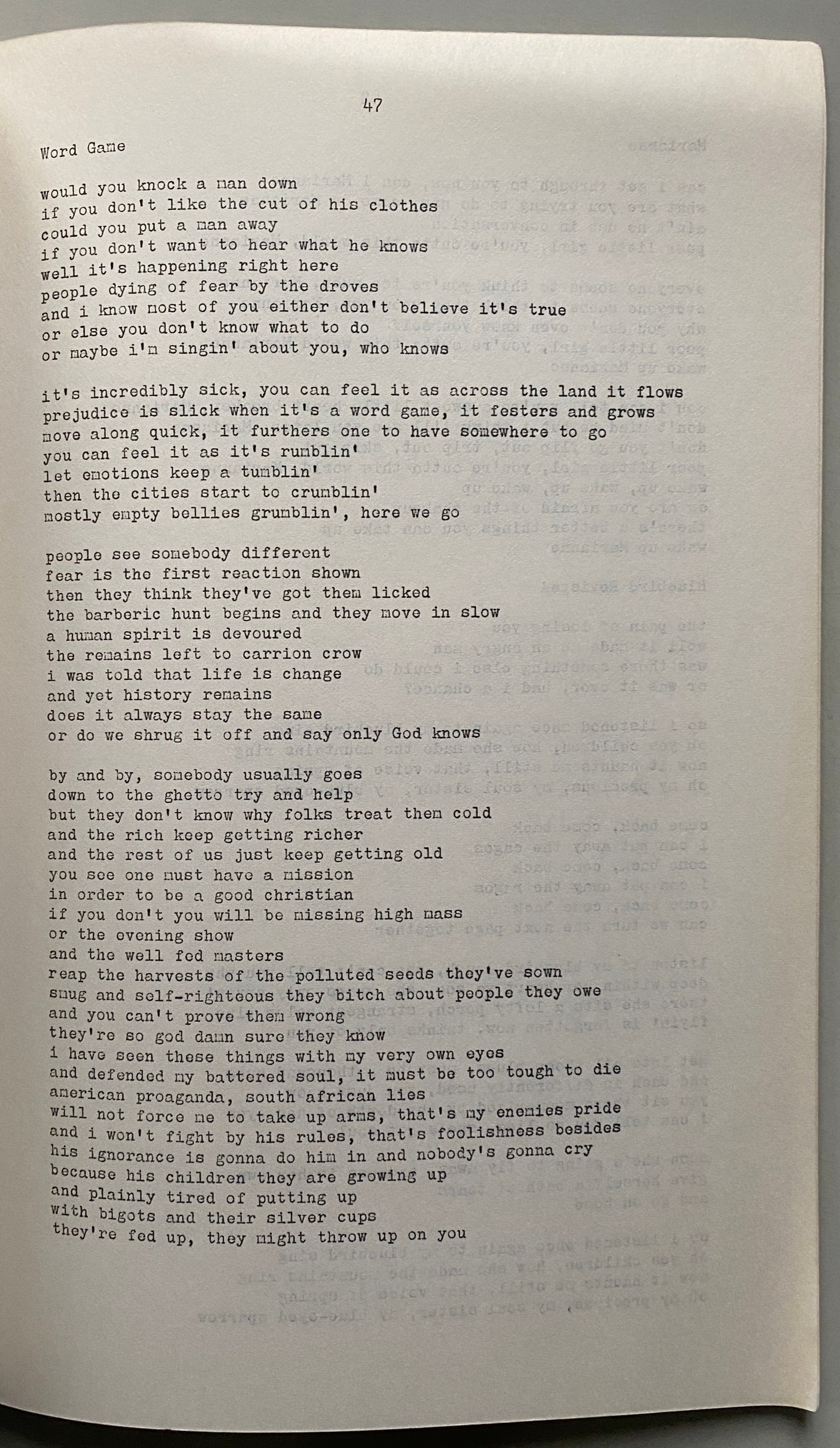 Crosby Stills Nash and Young Songbook