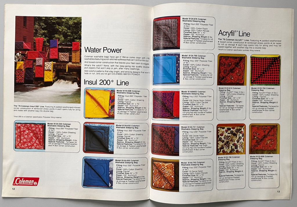 Coleman 1976 Catalogue