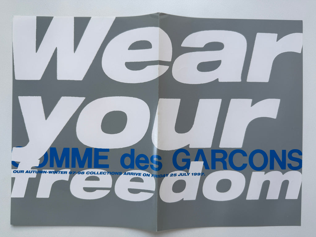 Comme des Garçons 90s Folding Materials