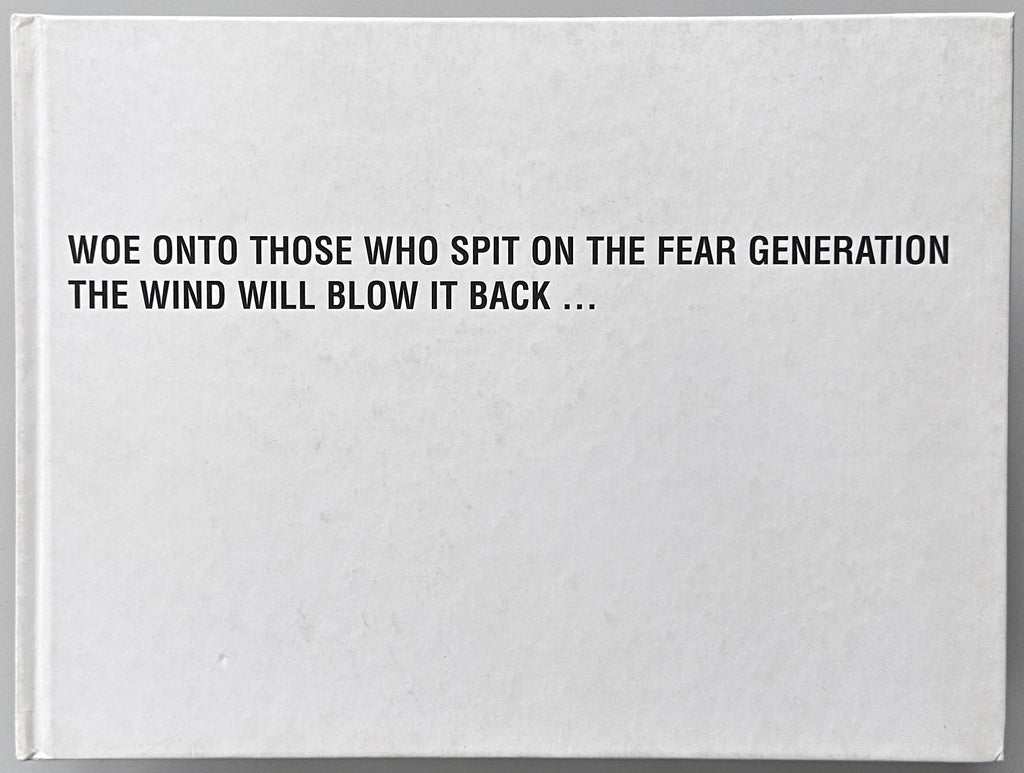 [SIGNED] RAF SIMONS WOE UNTO THOSE