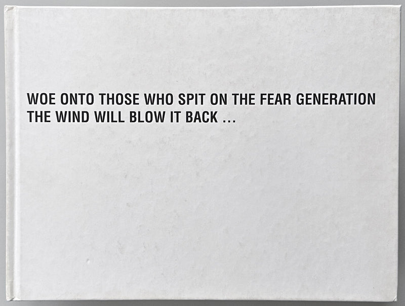[SIGNED] RAF SIMONS WOE UNTO THOSE