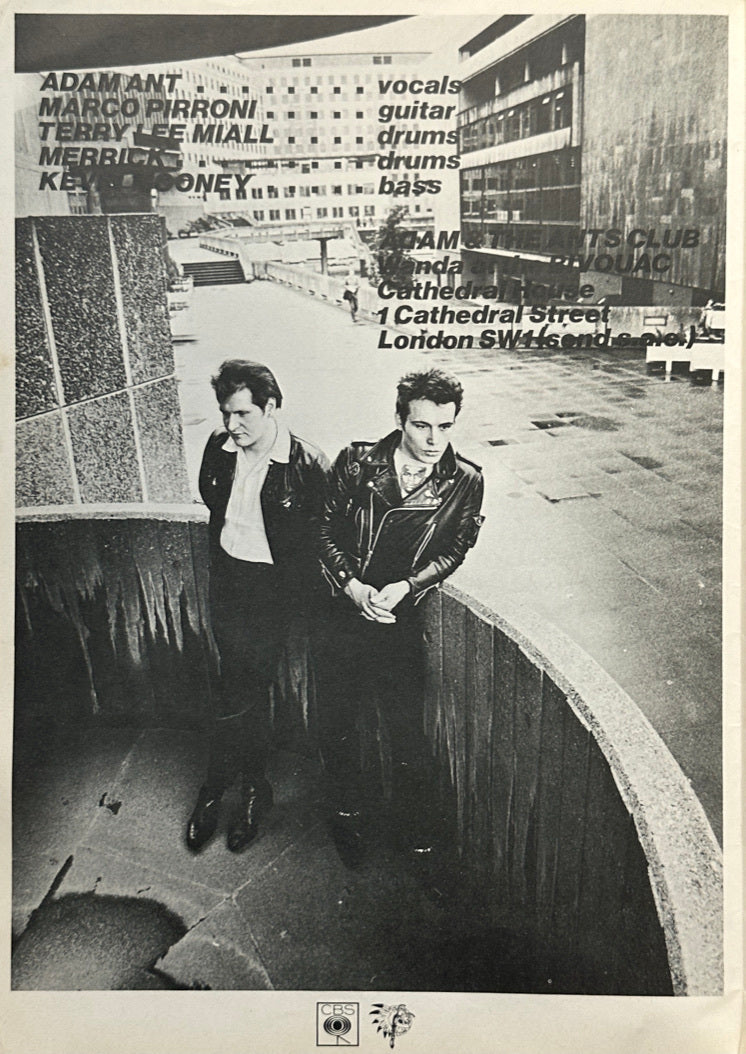 Adam & The Ants Catalogue