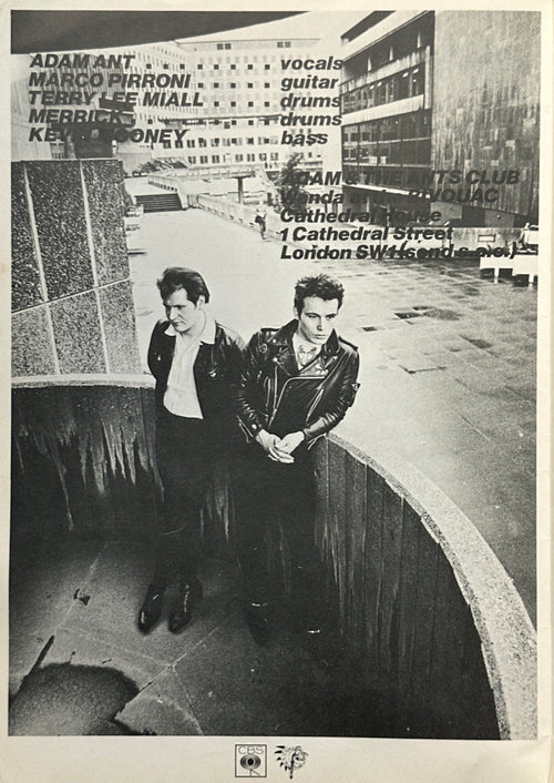 Adam & The Ants Catalogue