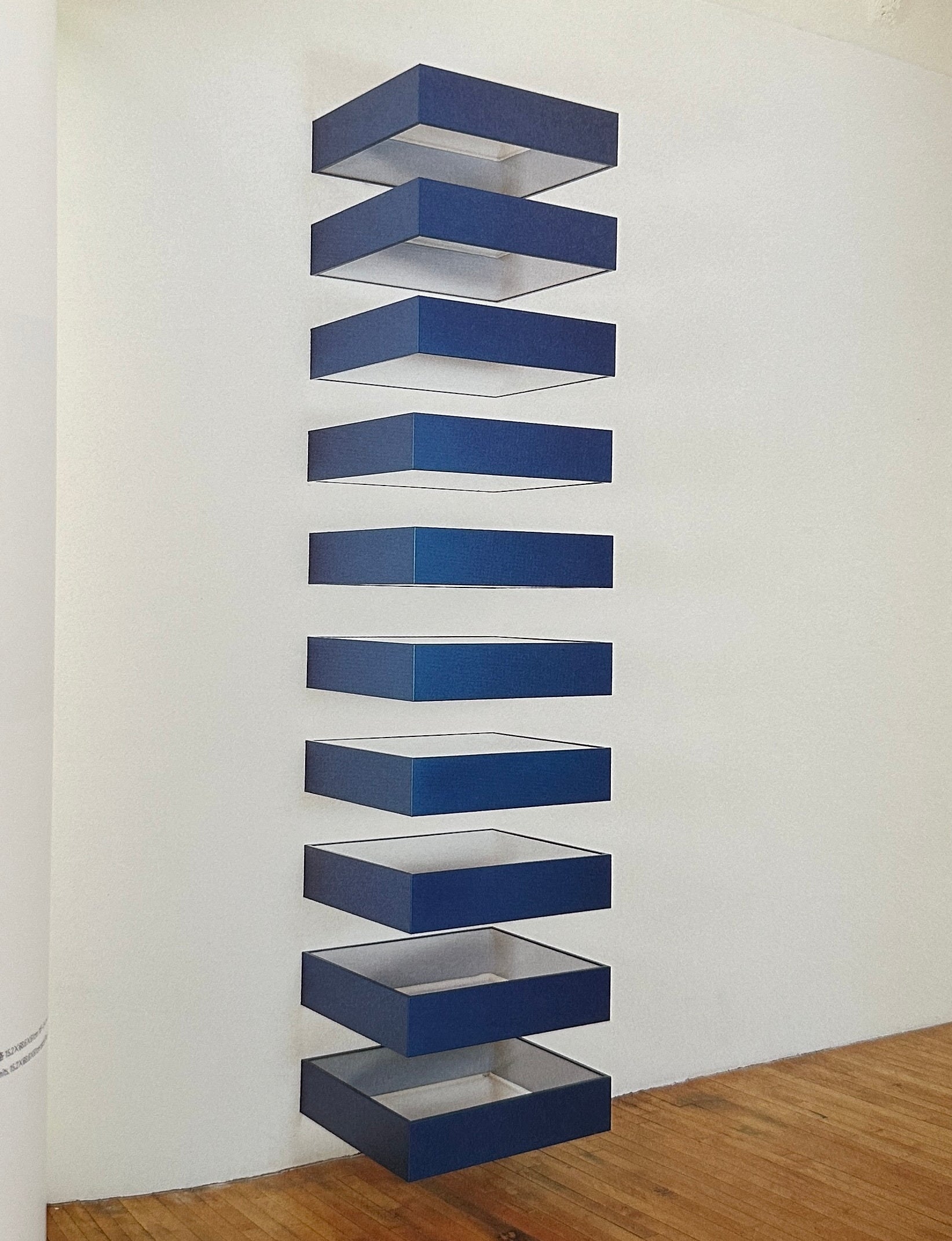 Donald Judd Selected Works 1960-1991