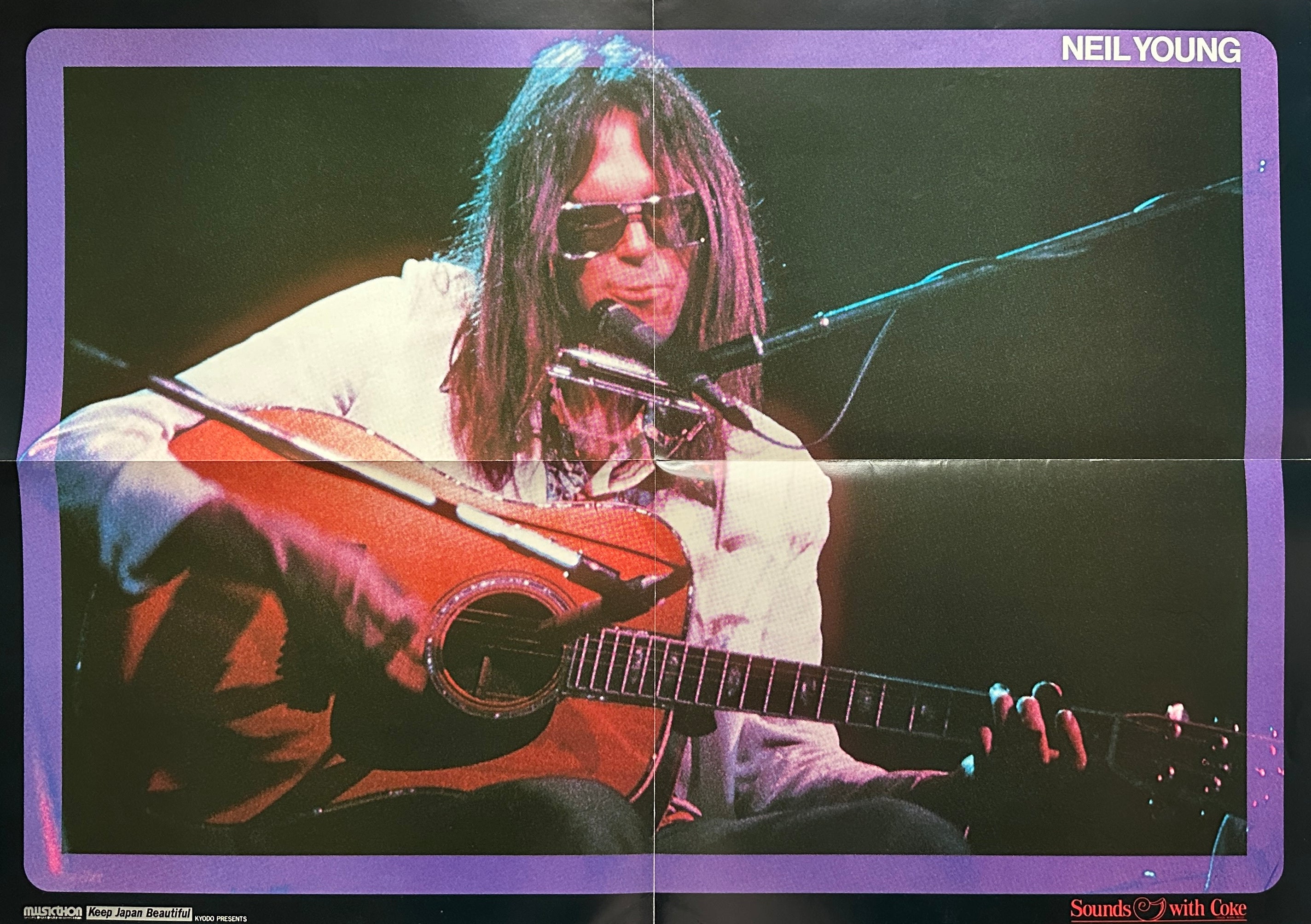 Neil Young 1976 Japanese Programme