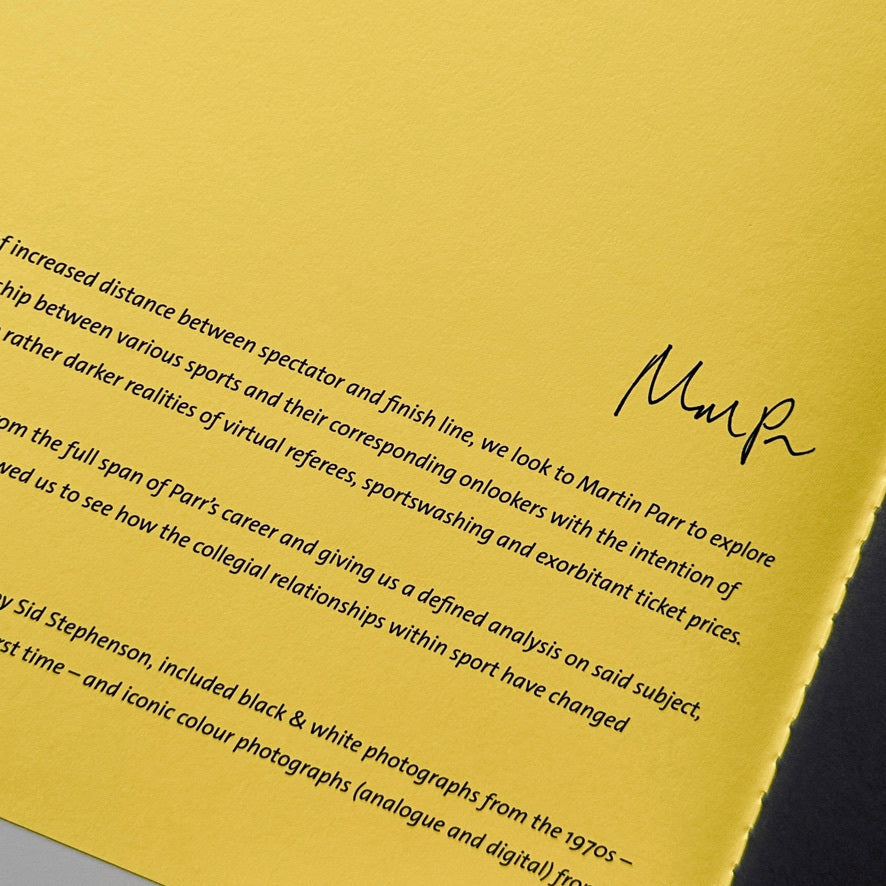 [SIGNED] MARTIN PARR SPORTS & SPECTATORSHIP